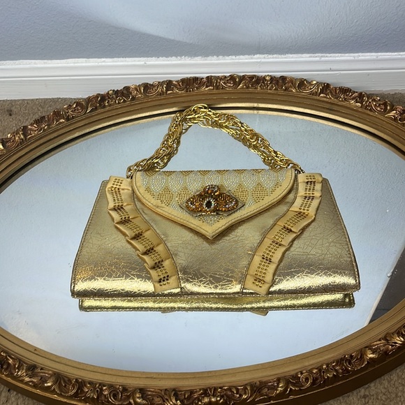 Handbags - Vintage Gold Purse